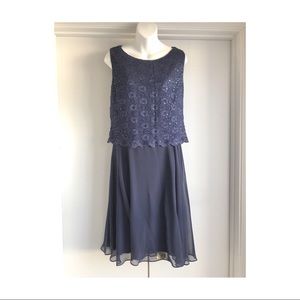 🔥USED🔥 blue cocktail dress